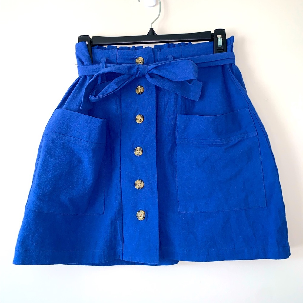 One Clothing Royal Blue Skirt